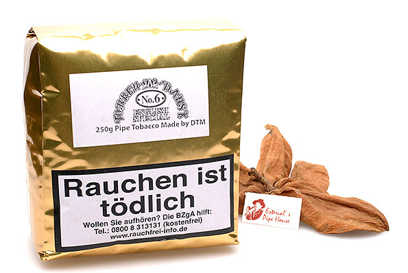 Torben Dansk English Delight No. 6 Pipe tobacco 250g Economy Pac